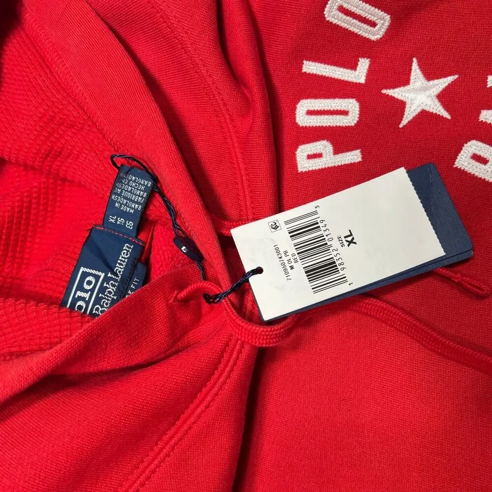 POLO RALPH LAUREN HOODIE POLO BALL VINTAGE FIT SIZE XL